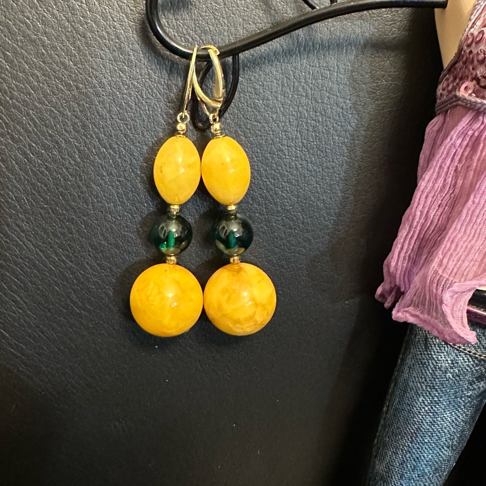 Baltic Amber earrings